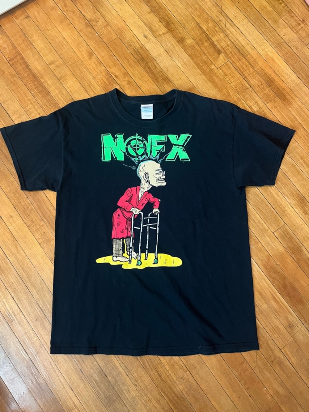 Vintage 2000s Y2K NOFX “Punk Walker” T-Shirt rare